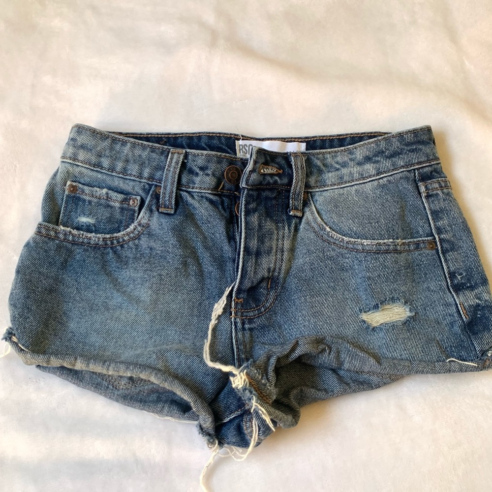 Boyfriend cut off shorts